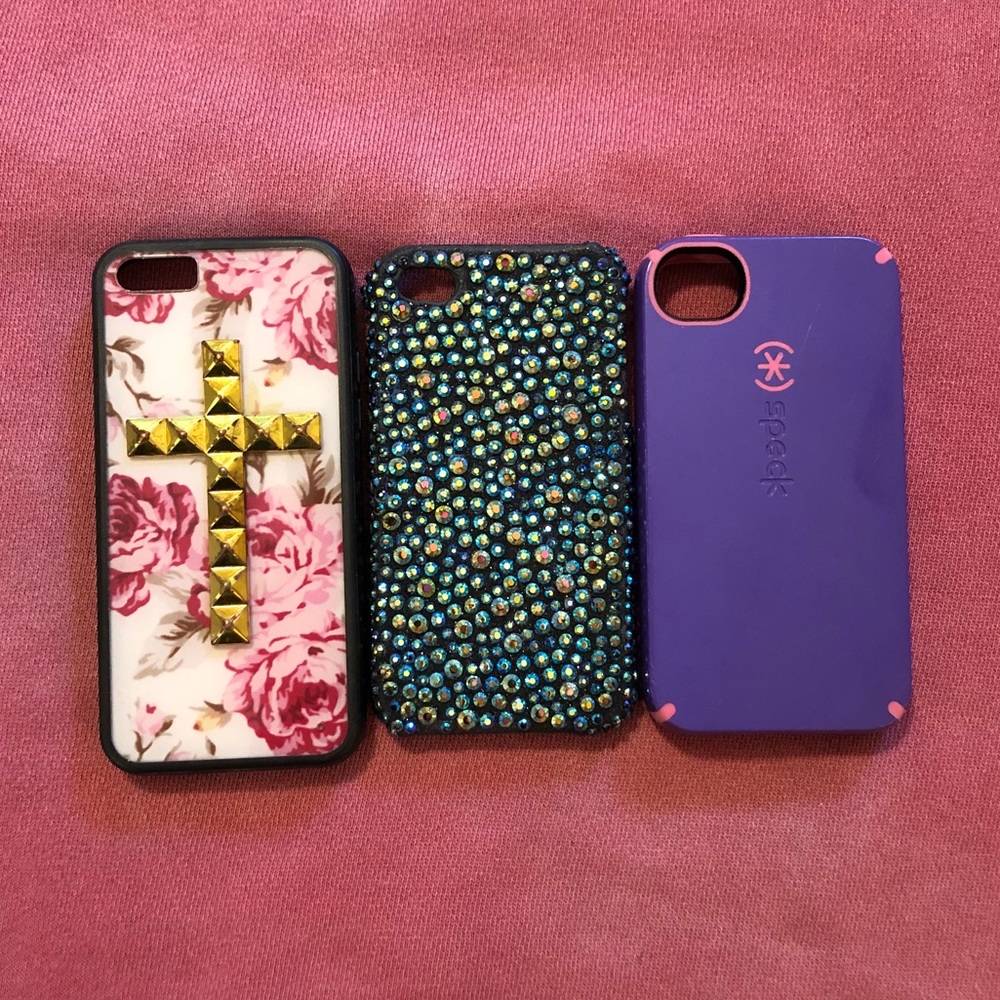 Bundle of 3 iPhone 4/4s Speck Phone Case